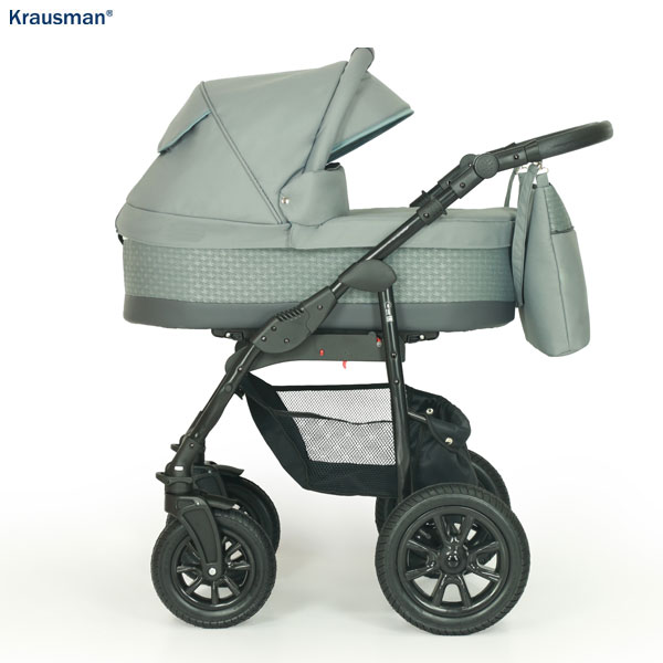 Krausman Sistema de viaje 3 in 1 Jet Grey Silla de paseo, Carrito con  capazo y Silla de coche Design Made In Germany - KRAUSMAN SPAIN - Silla de  paseo Original de