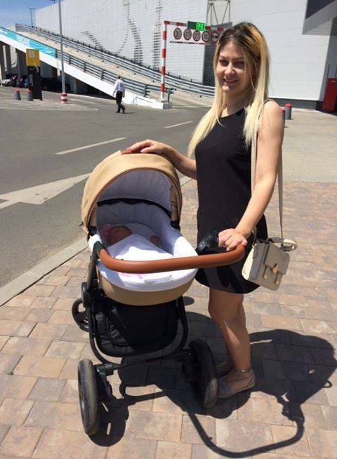 Krausman Sistema de viaje 3 in 1 Topaz Lux Beige Silla de paseo, Carrito con capazo y Silla de coche Design Made In Germany