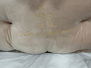 PEPPIbambini ROYAL Beige Terciopelo 11 Piezas Juego de Ropa de Cama para Cuna, 100% Algodón con bordado + Mosquitera - Imagen 6